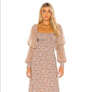 Floral Free People dress, NWT!